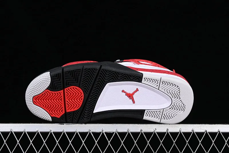 All categories Air Jordan Jordan series basketball shoes Air Jordan 4 LW version Air Jordan 4 Red "Cement" AJ4 Joe 4 red cement reverse flame red DH6927-161